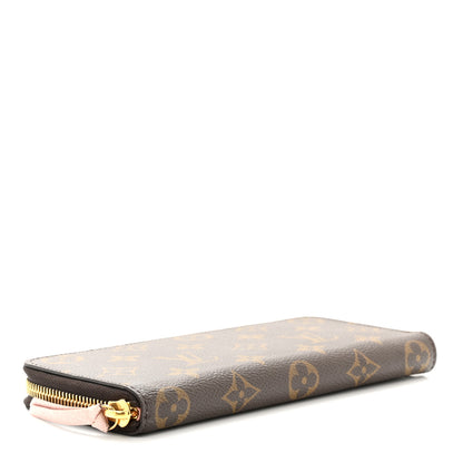 Louis Vuitton Monogram Clemence Wallet Rose Ballerine 4 of 7