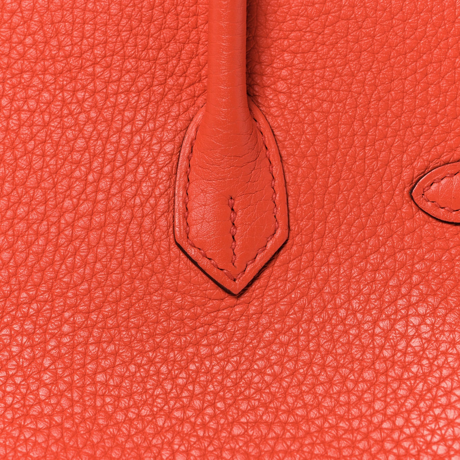 Hermes Taurillon Clemence Birkin 25 Feu 11 of 34