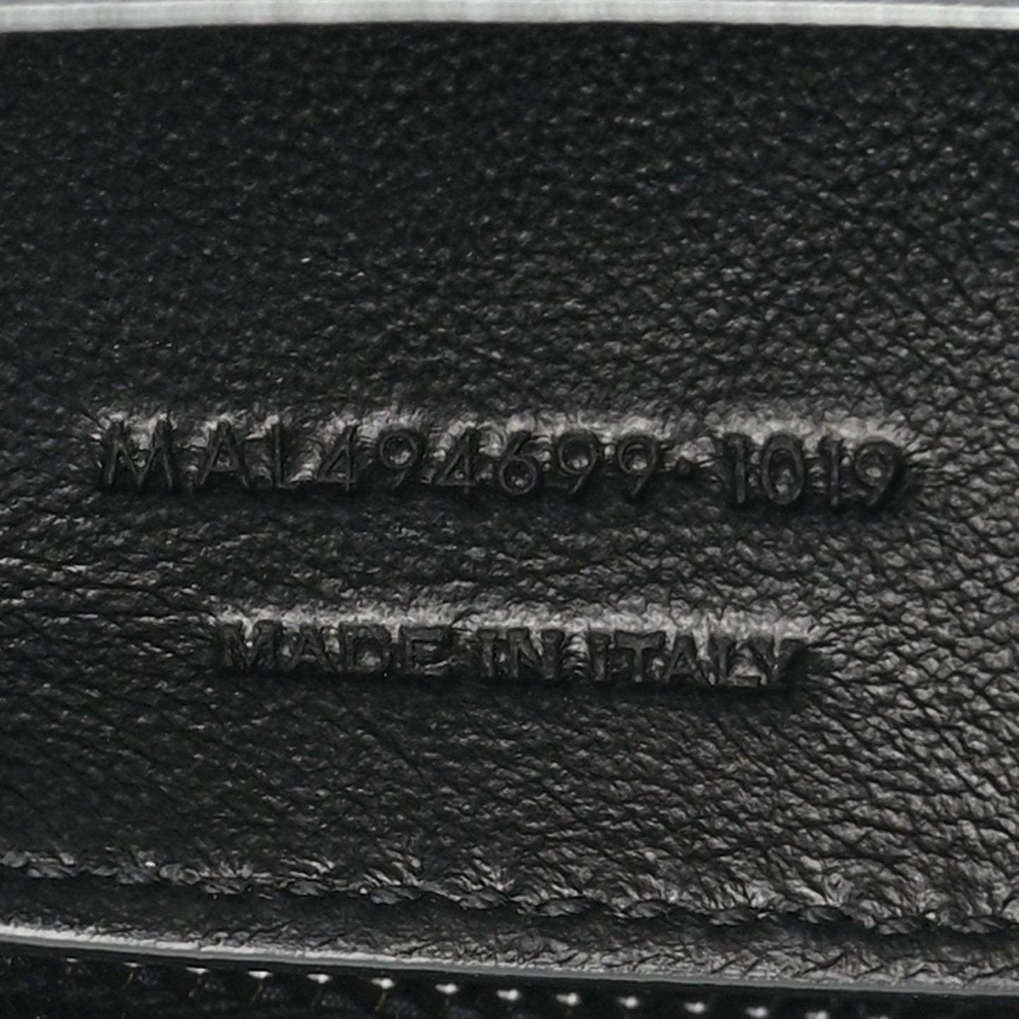 Calfskin Y Quilted Monogram Monochrome Small Loulou Chain Satchel Black
