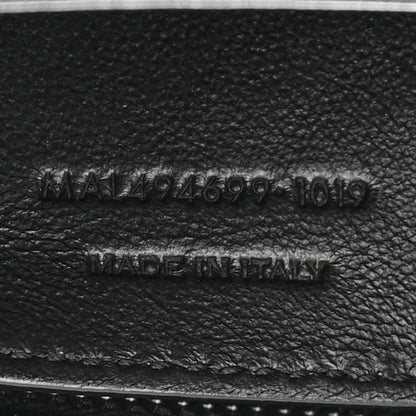 Saint Laurent Calfskin Y Quilted Monogram Monochrome Small Loulou Chain Satchel Black 7 of 15
