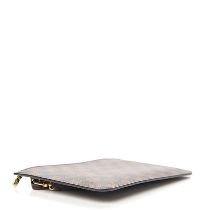 Louis Vuitton Damier Ebene Neverfull MM GM Pochette 3 of 8
