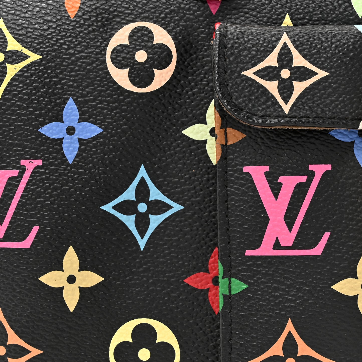 Monogram Multicolor Speedy 30 Black