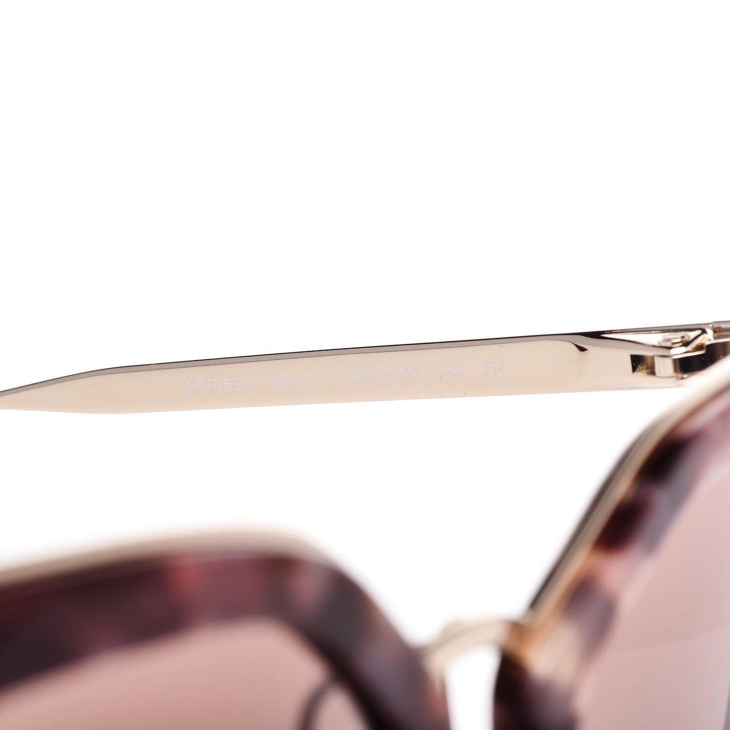 Cinema Sunglasses SPR 53S Tortoise