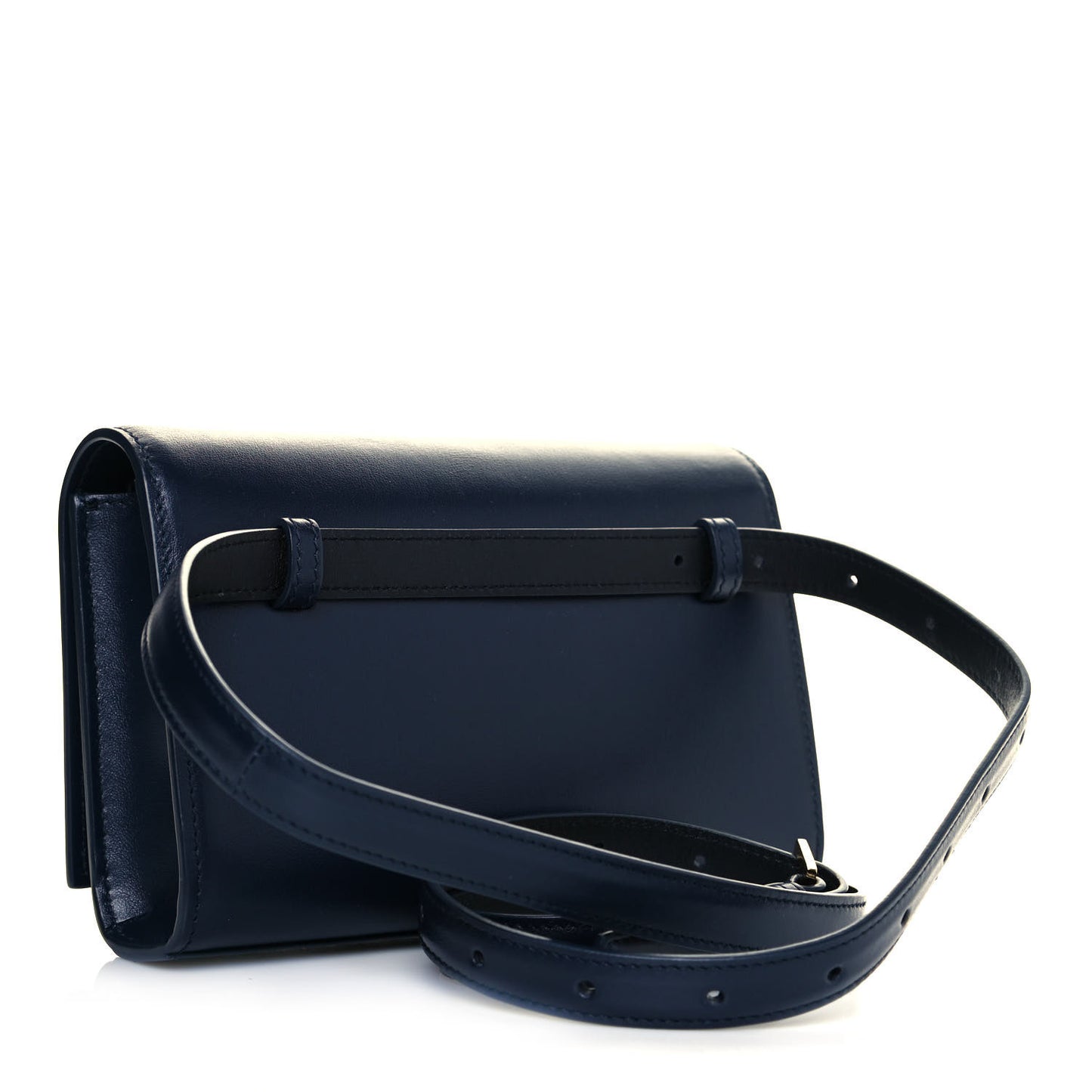 Smooth Calfskin Monogram Kate Belt Bag Deep Marine