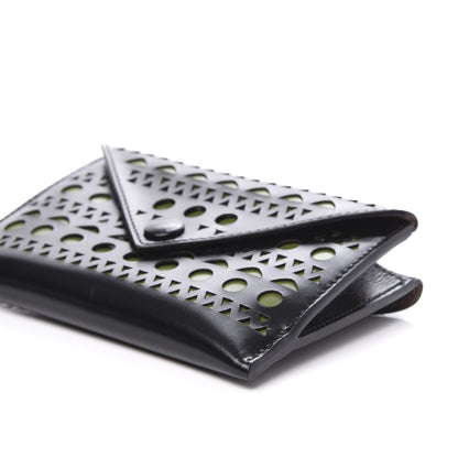 Alaia Calfskin Laser Cut iPhone Case Black 7 of 10