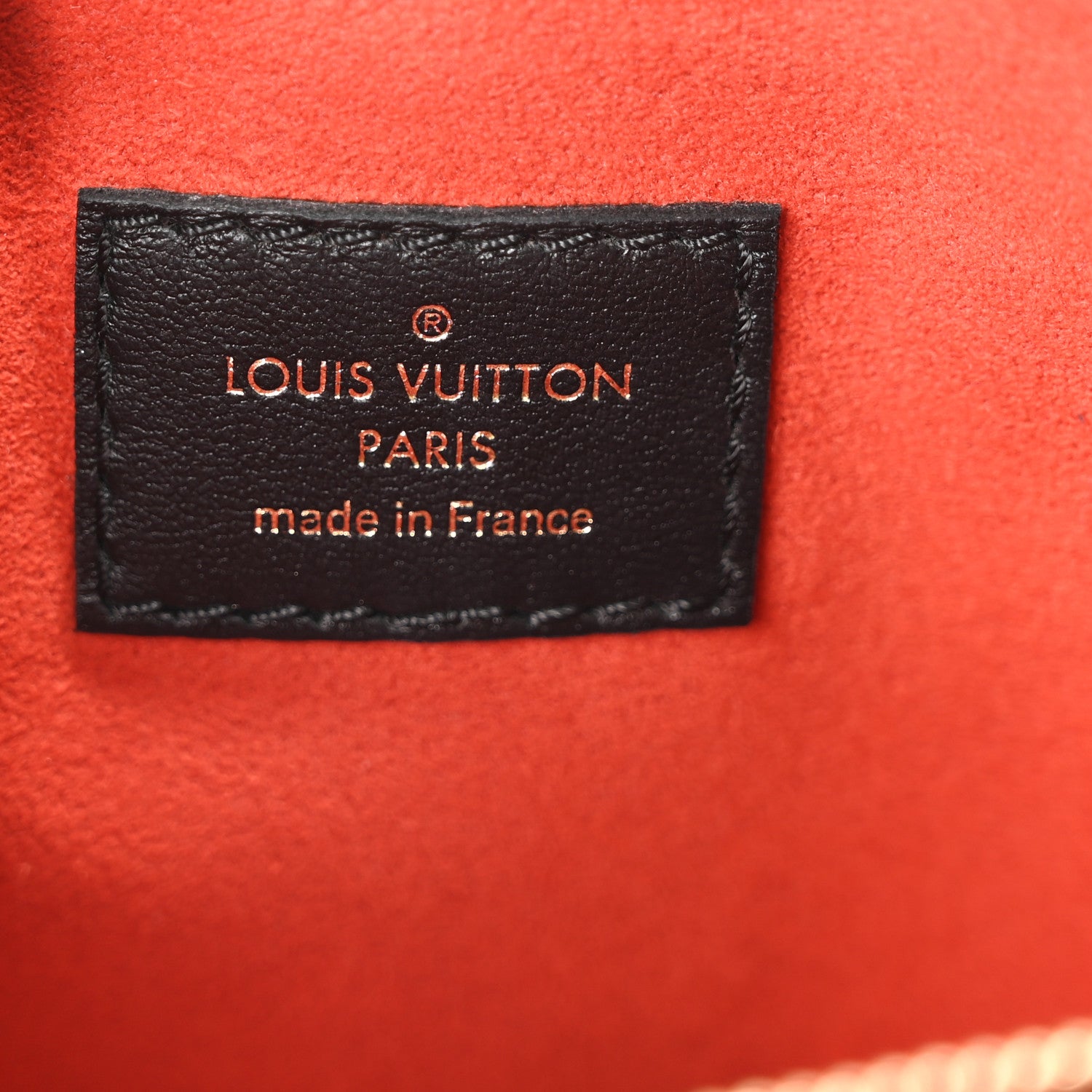 Louis Vuitton Lambskin Embossed Monogram Coussin BB Black 6 of 9