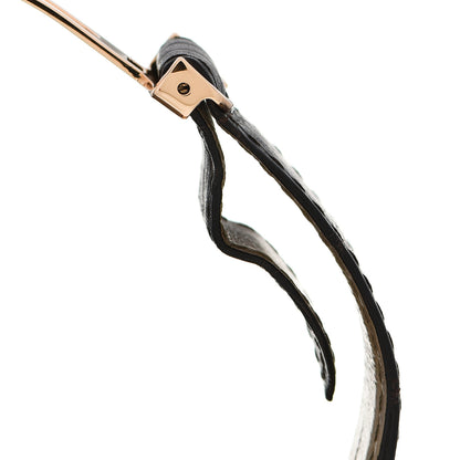 Cartier 18K Pink Gold Alligator 36m Tank Anglaise Automatic Watch Brown 5 of 5