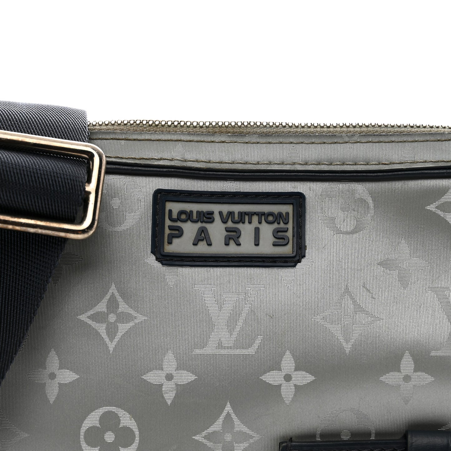 Monogram Alpha Messenger Satellite Silver