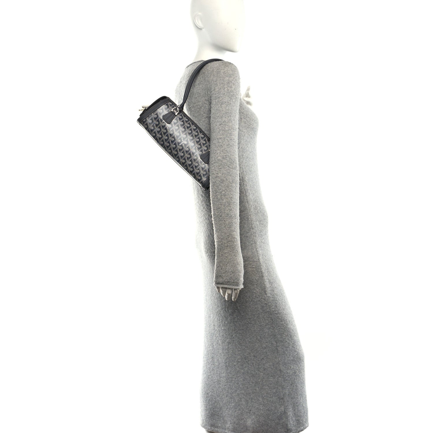 Goyard Goyardine Bonbonniere Bag Grey 2 of 10