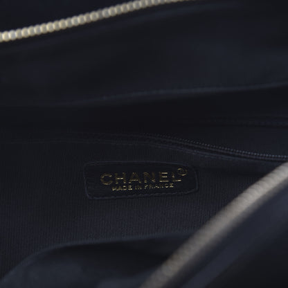 Chanel Caviar Quilted Grand Timeless Tote GTT Black 6 of 10