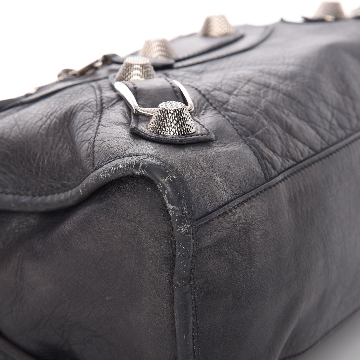 Agneau Giant 21 Silver Hardware City Grey