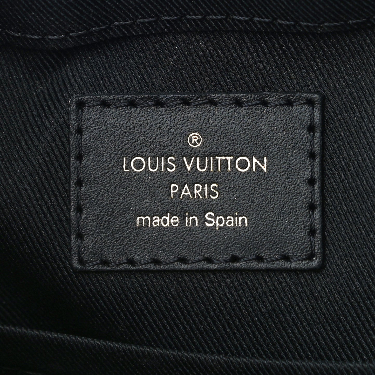 Monogram Saintonge Black