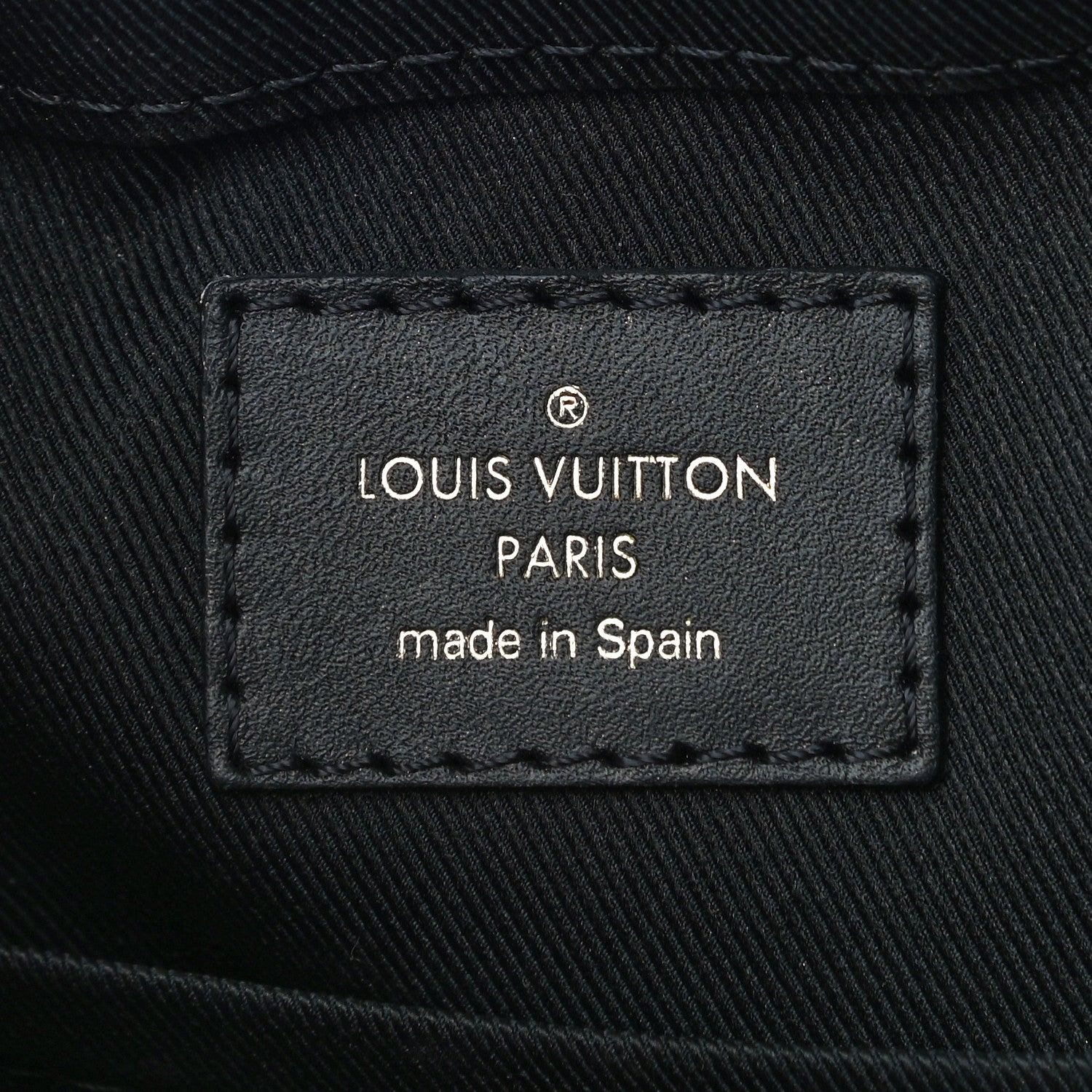 Louis Vuitton Monogram Saintonge Black 6 of 9