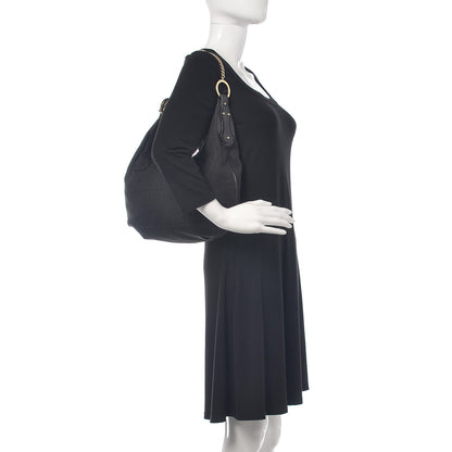 Fendi Zucca Chef Chain Hobo Black 2 of 10