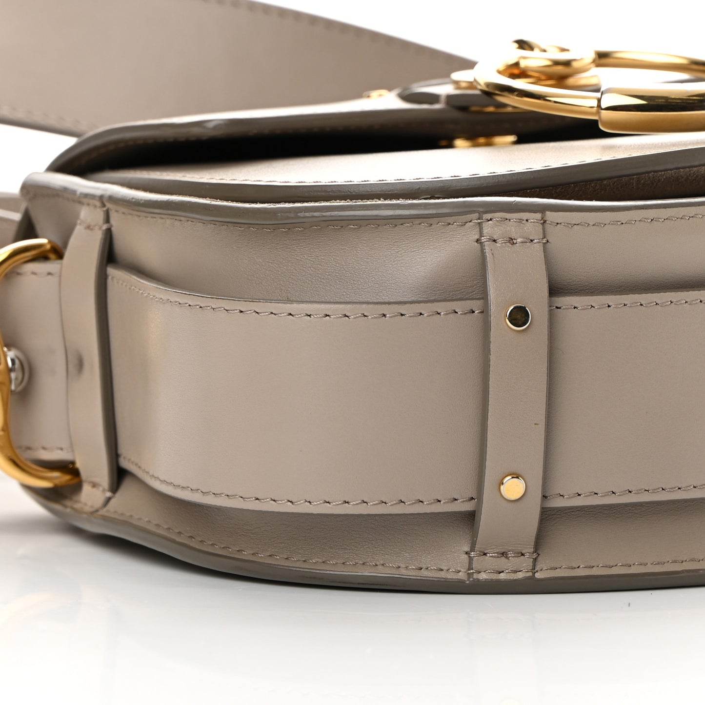 Calfskin Small Tess Bag Motty Grey