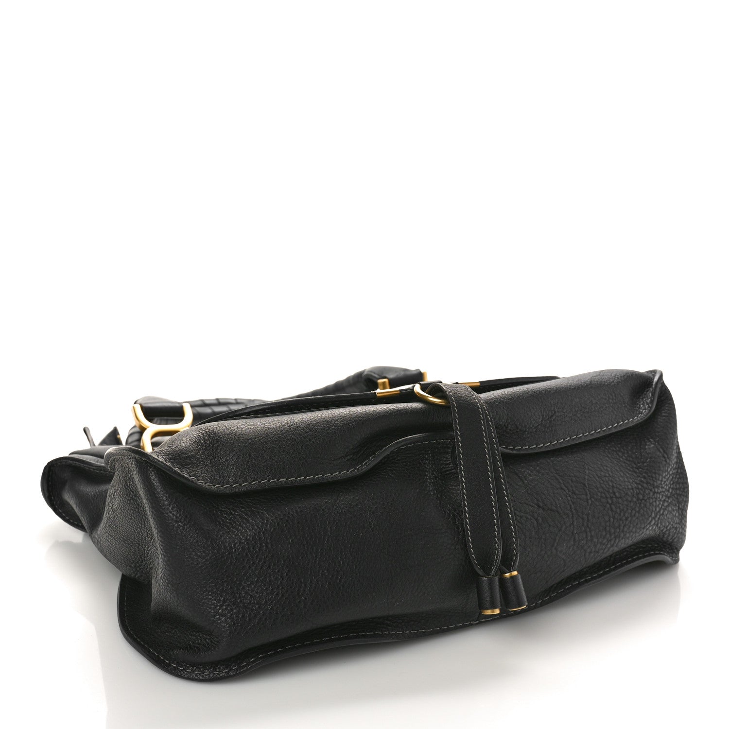 Chloe Calfskin Large Marcie Satchel Black 4 of 9