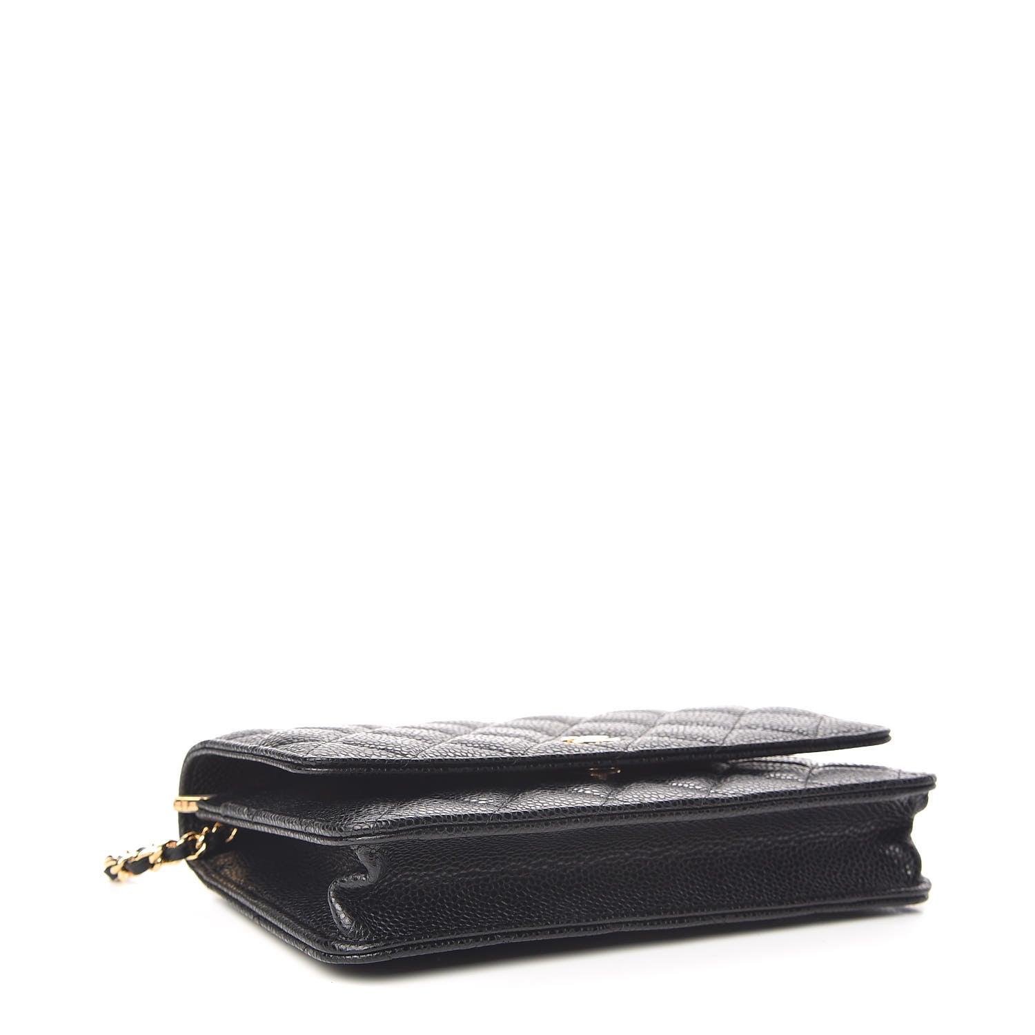 Chanel Caviar Quilted Wallet On Chain WOC Black 4 of 11