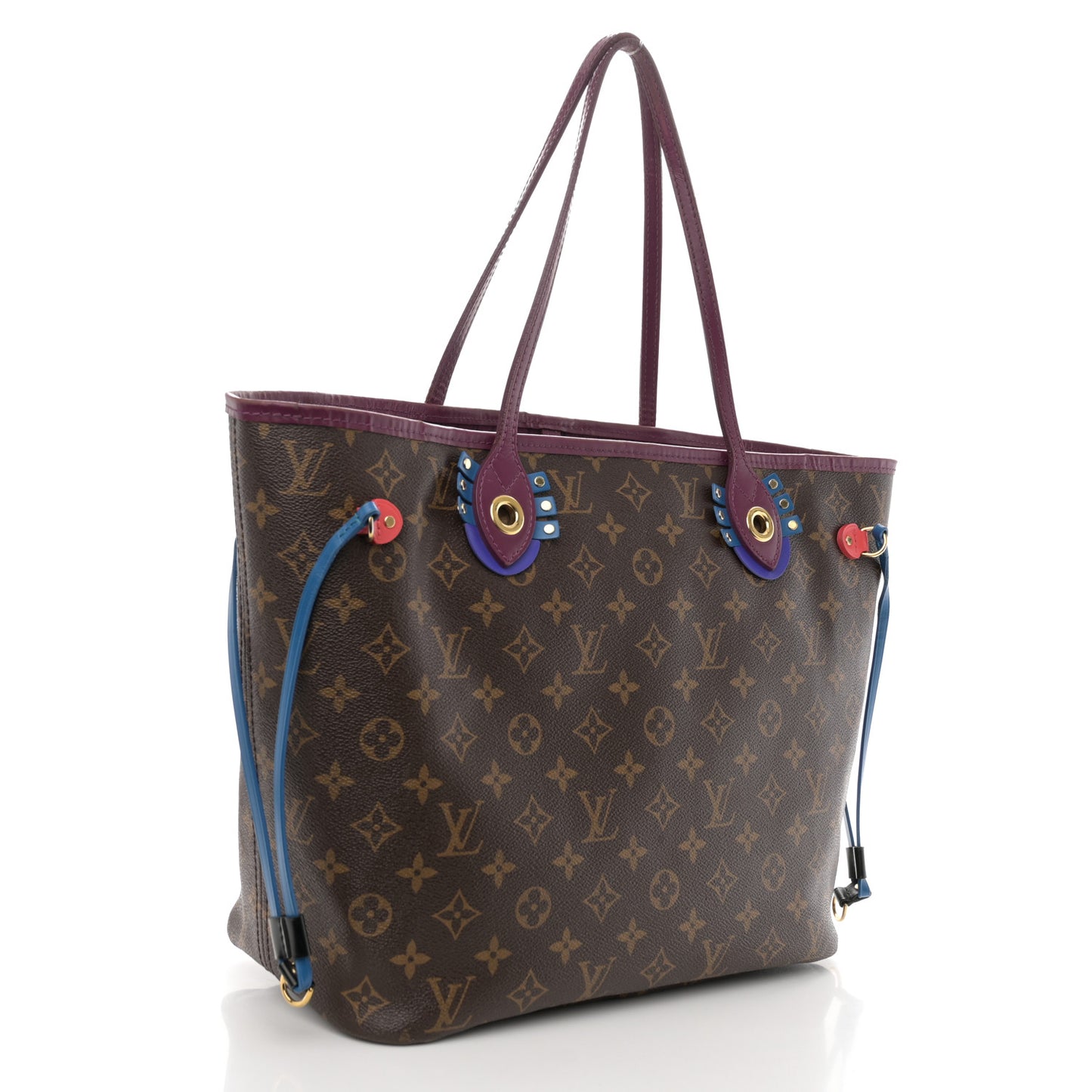 Monogram Totem Neverfull MM Magenta