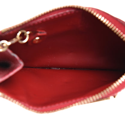 Louis Vuitton Vernis Key Pouch Pomme D'Amour 4 of 13
