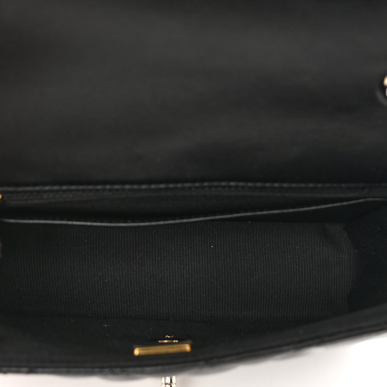 Chanel Lambskin Resin Quilted Mini Heart Square Flap Black 6 of 10