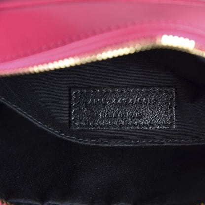 Saint Laurent Calfskin Matelasse Monogram Lou Camera Bag Fresh Fuxia 8 of 9