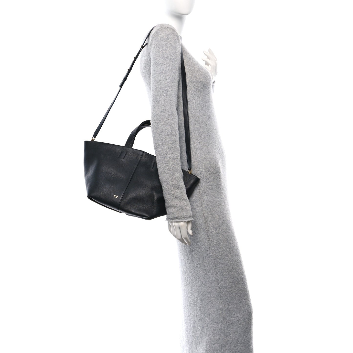 Calfskin Tulipano Bag Black