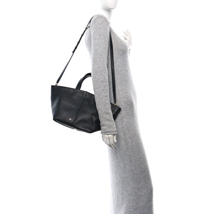 Mansur Gavriel Calfskin Tulipano Bag Black 2 of 11