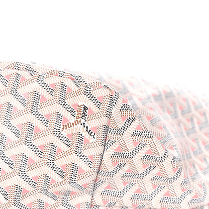 Goyard Goyardine Saint Louis Claire Voie GM White Pink 11 of 12