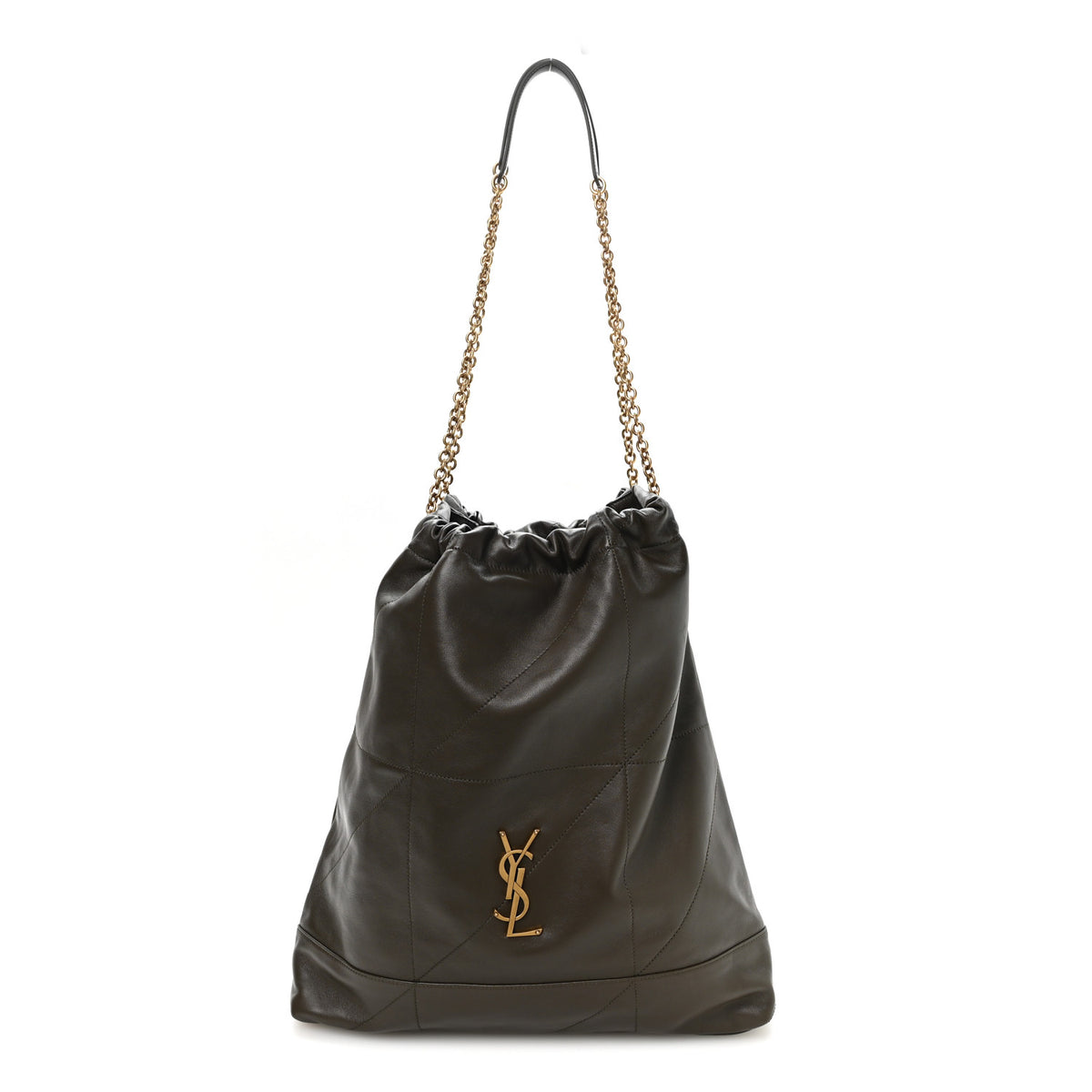 Saint Laurent Lambskin Matelasse Monogram Large Jamie 4.3 Light Musk 1 of 11