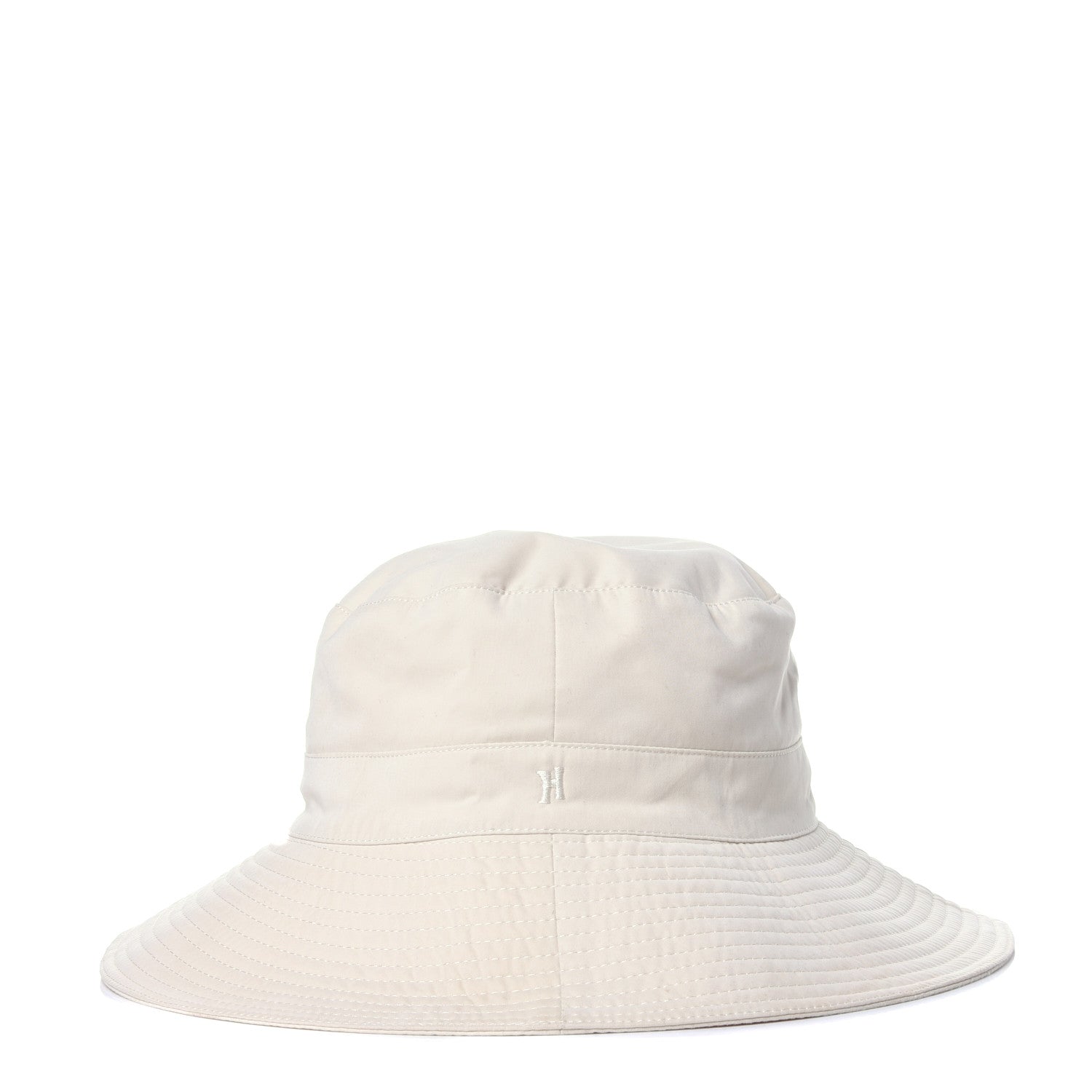Hermes Polyester Nylon Bucket Hat 56 White 1 of 8