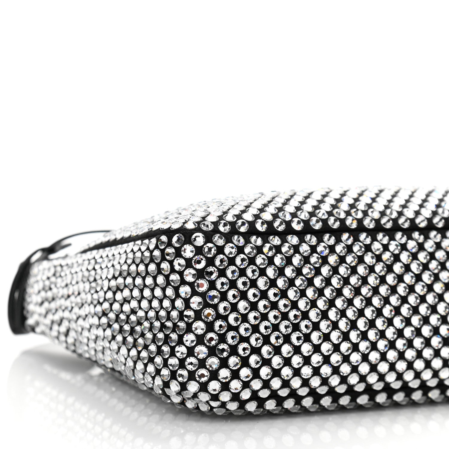 Prada Satin Crystal Mini Re-Edition 2000 Bag Cristal 8 of 9