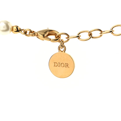 Christian Dior Pearl 30 Montaigne Choker Necklace Gold 5 of 6