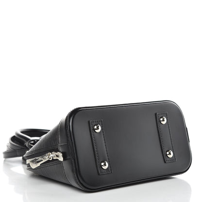 Louis Vuitton Epi Alma BB Black 4 of 10