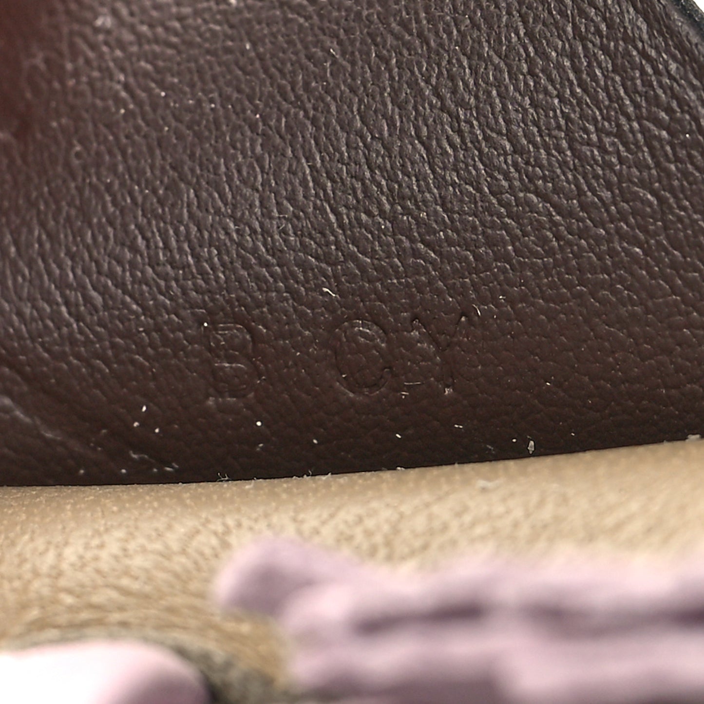 Milo Lambskin Grigri Rodeo Pegase Horse Bag Charm PM Beige Marfa Mauve Pale Moka