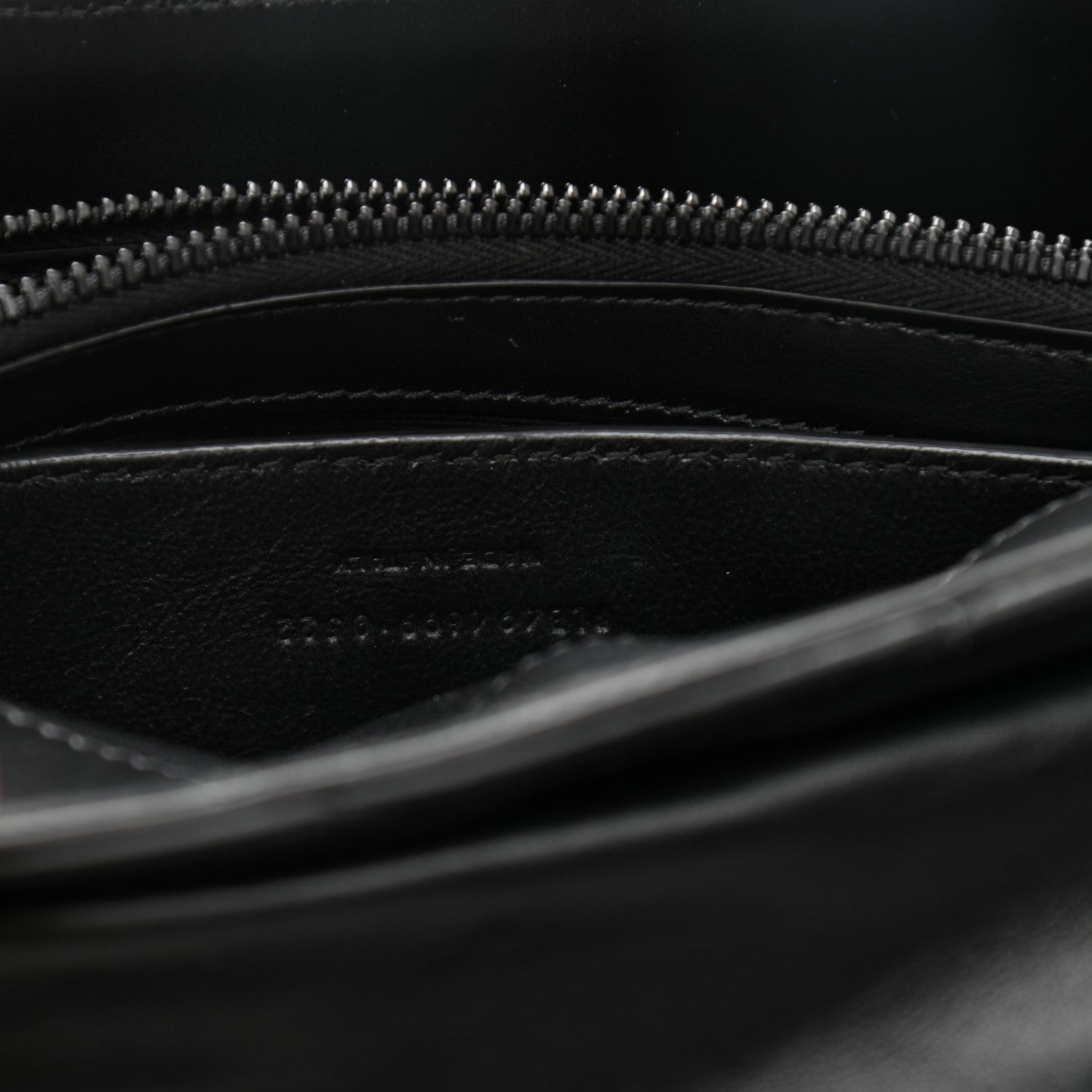 Saint Laurent Calfskin Y Quilted Monogram Monochrome Small Loulou Chain Satchel Black 6 of 9