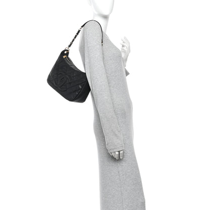 Chanel Caviar Quilted Timeless CC Shoulder Bag Black 2 of 13