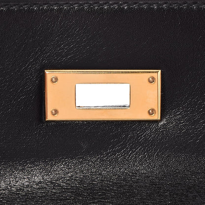 Hermes Box Kelly Retourne 32 Black 18 of 35