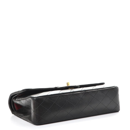 Chanel Lambskin Quilted Medium Double Flap Black 5 of 10