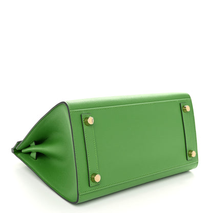 Hermes Epsom Birkin Sellier 25 Vert Yucca 4 of 11