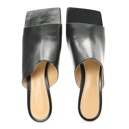 Bottega Veneta Lambskin Stretch Mule 40mm Sandals  40 Black 2 of 9