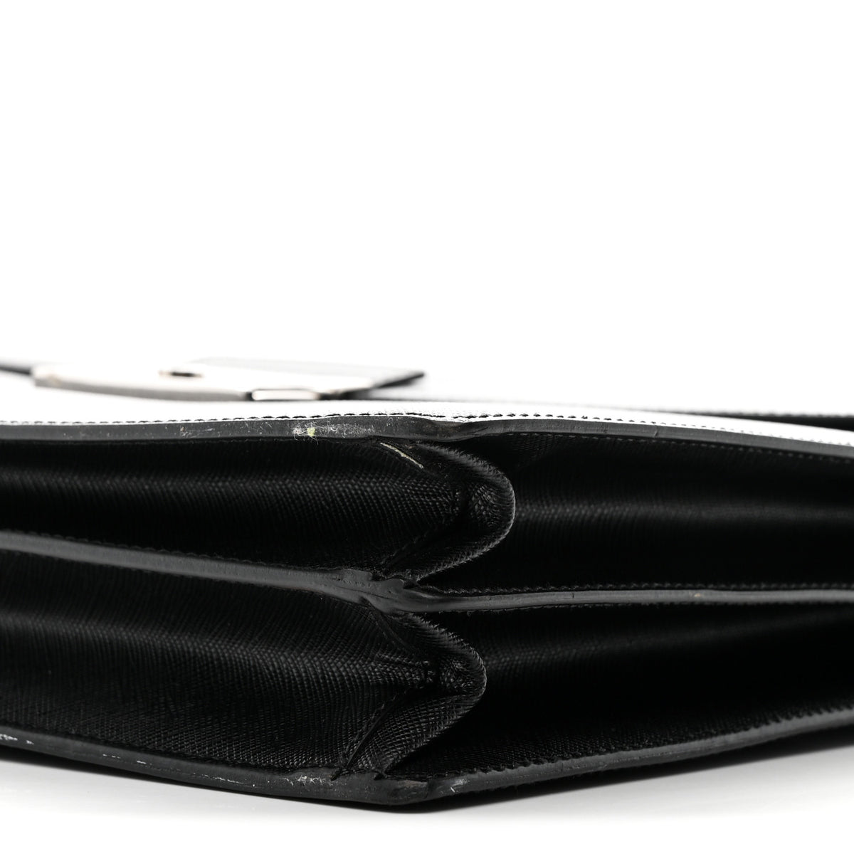 Prada Saffiano Briefcase Black 9 of 11