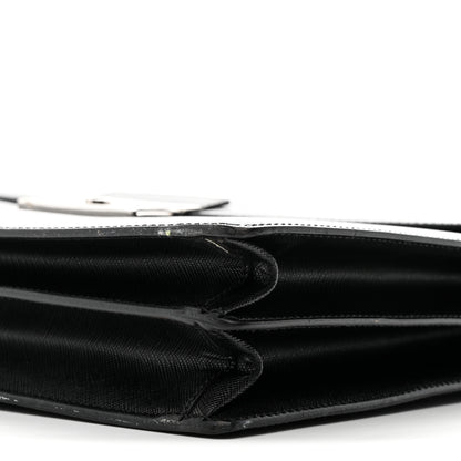 Prada Saffiano Briefcase Black 9 of 11