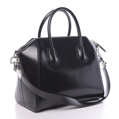 Givenchy Shiny Lord Calfskin Small Antigona Black 3 of 10
