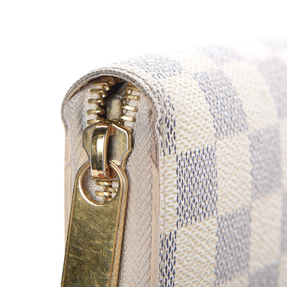 Louis Vuitton Damier Azur Zippy Wallet 8 of 12
