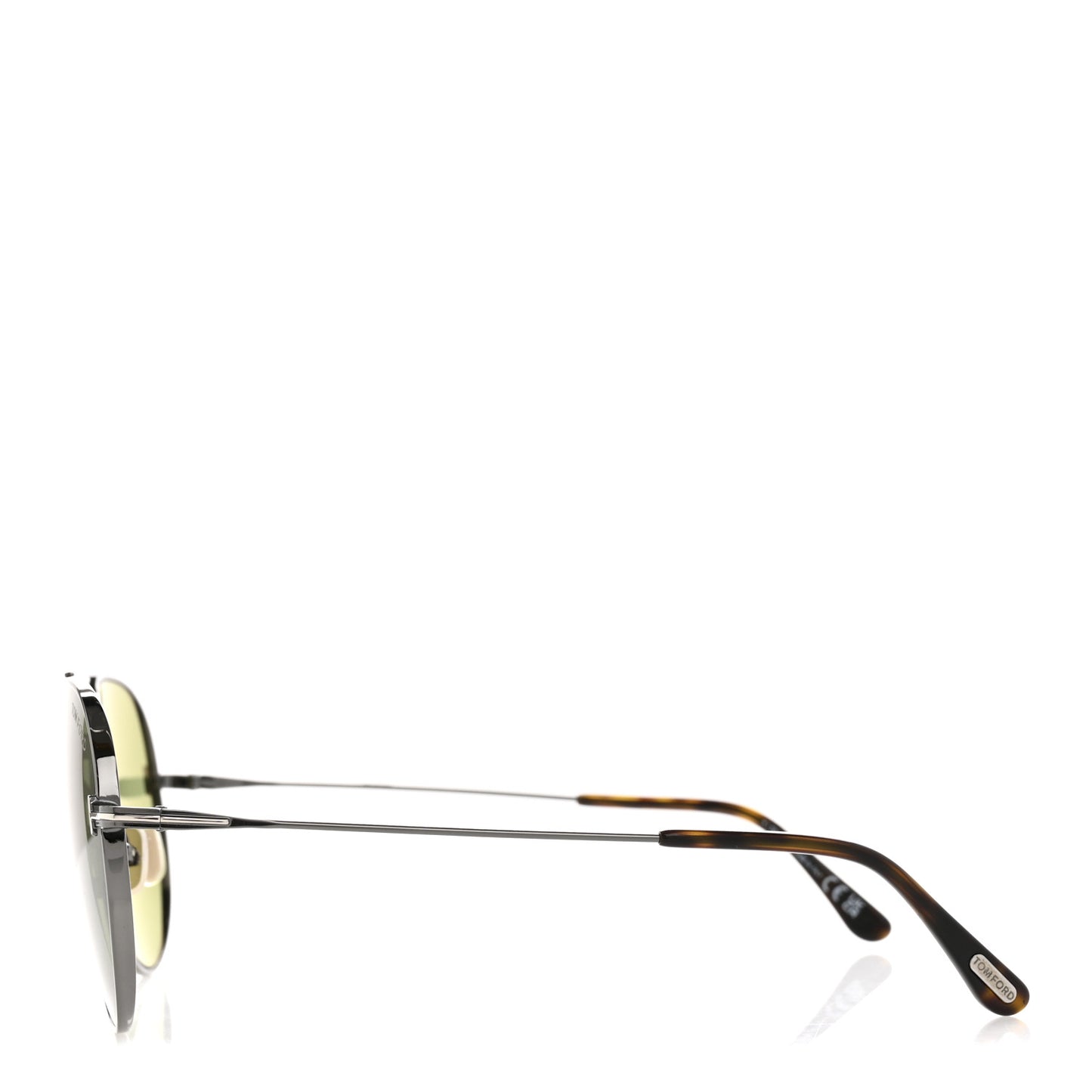 Metal Dashel-02 Sunglasses TF996 Green Silver