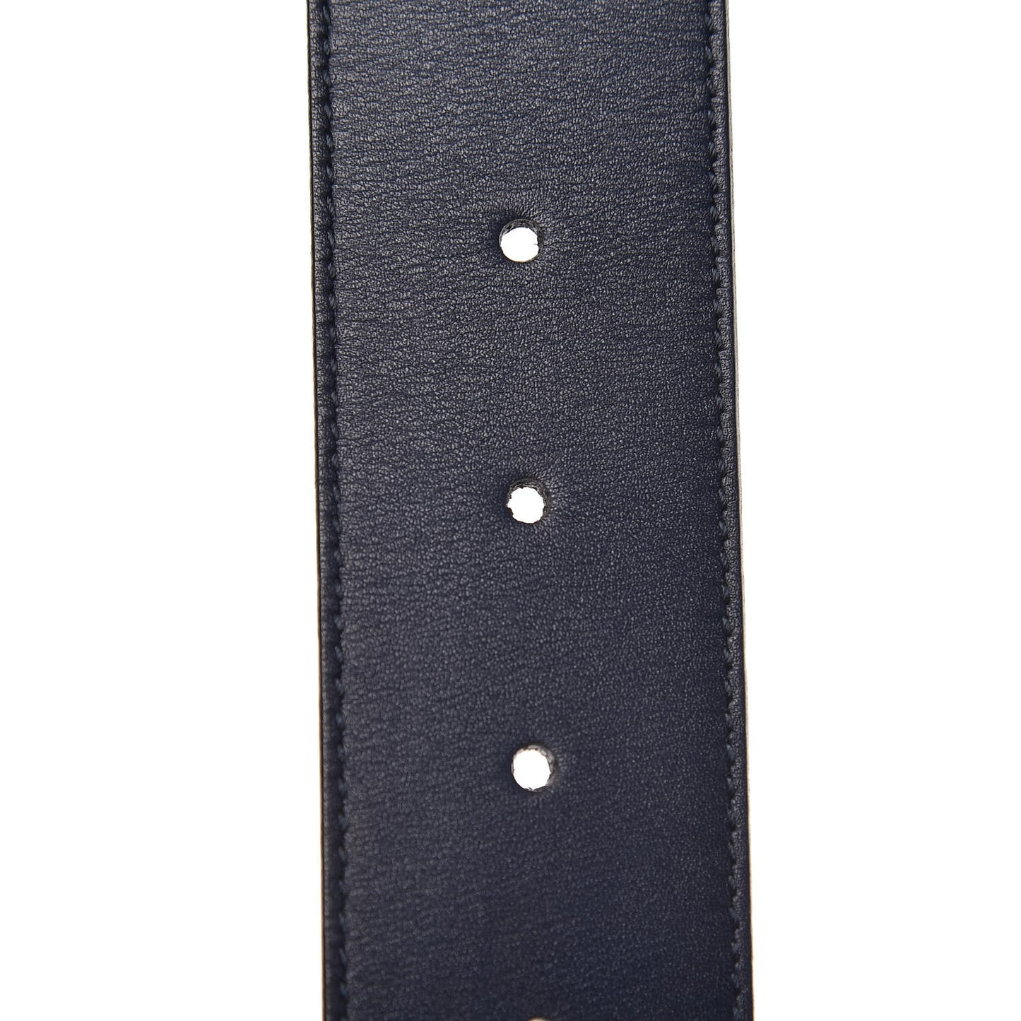 Moon Calfskin Nickel Double G 40mm Belt 90 36 Blue