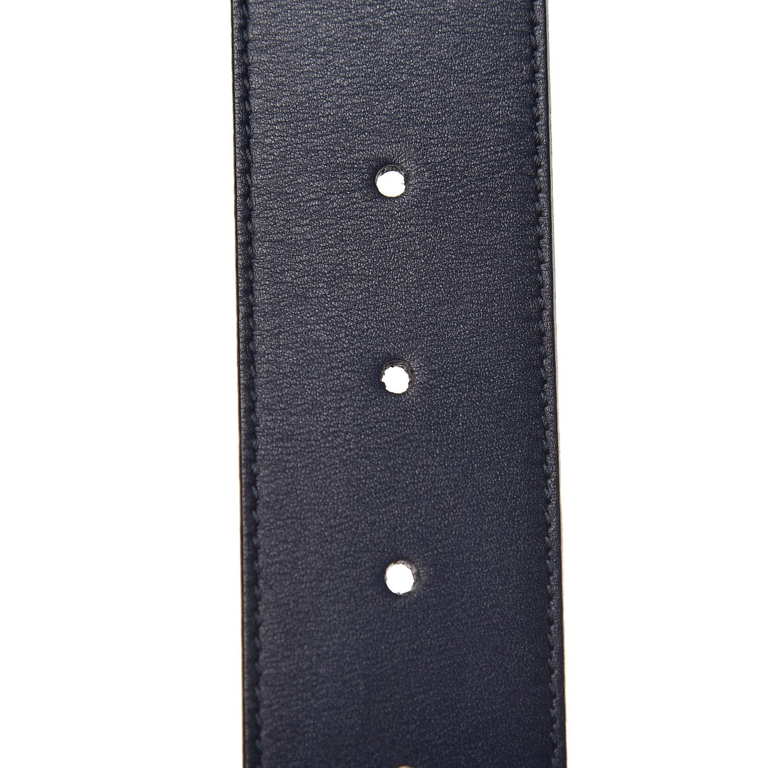 Gucci Moon Calfskin Nickel Double G 40mm Belt 90 36 Blue 5 of 6