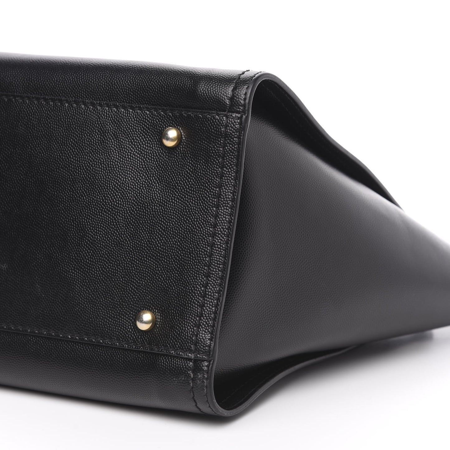 Caviar Small Studded Deauville Tote Black