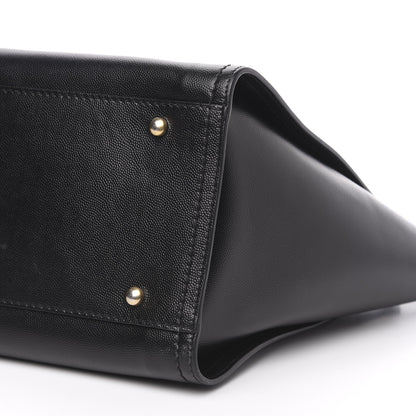 Chanel Caviar Small Studded Deauville Tote Black 10 of 12