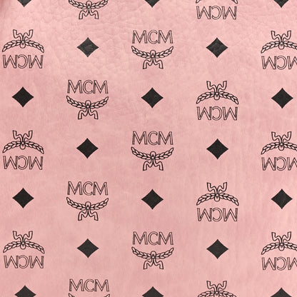 MCM Visetos Medium Crossbody Pouch Soft Pink 8 of 10